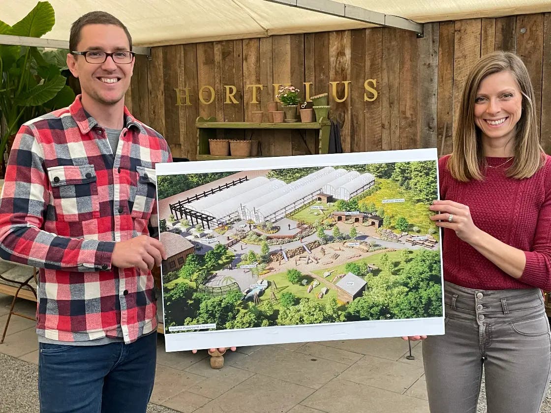 Since Jon and Ariel Kontz purchased Hortulus Farm in 2021, the couple has had one mission in mind: to foster community in a beautiful and restorative environment. 