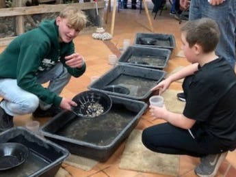 Several hands-on science and geology activities for kids will also be offered, including gold panning.