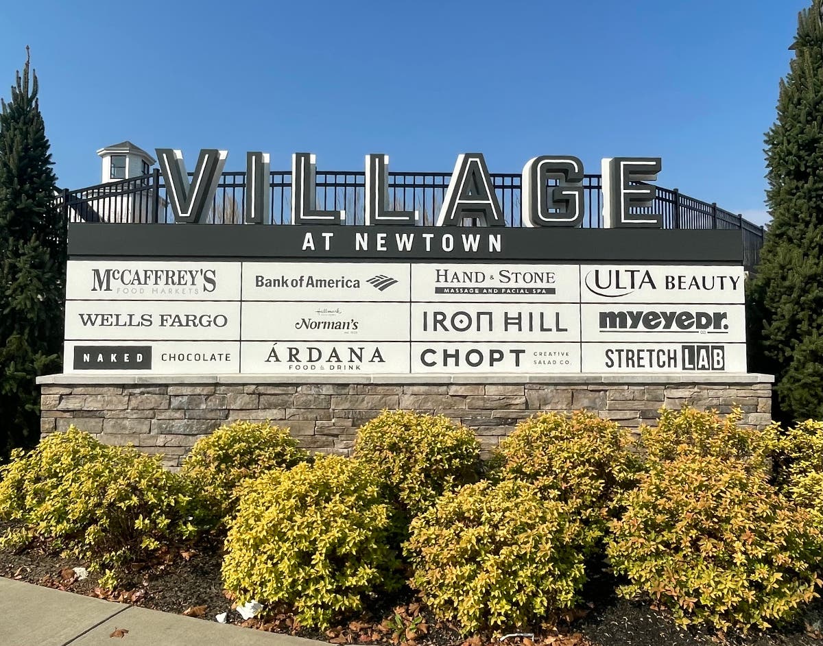 The new chicken eatery will be opening in the Village at Newtown Shopping Center.