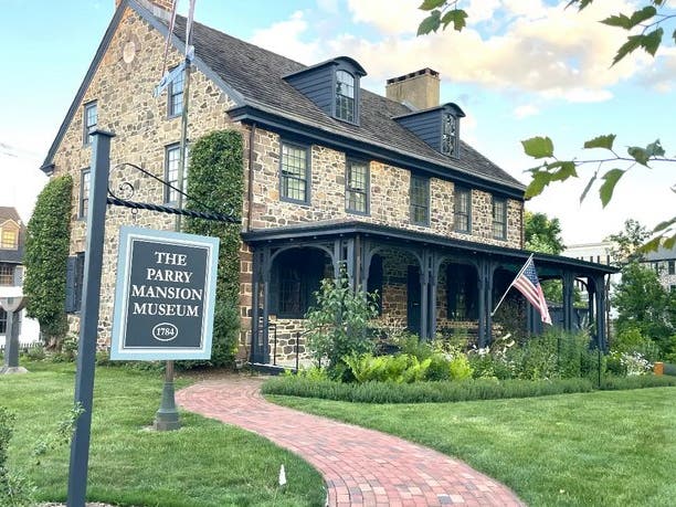 The Parry Mansion on South Main Street in New Hope.