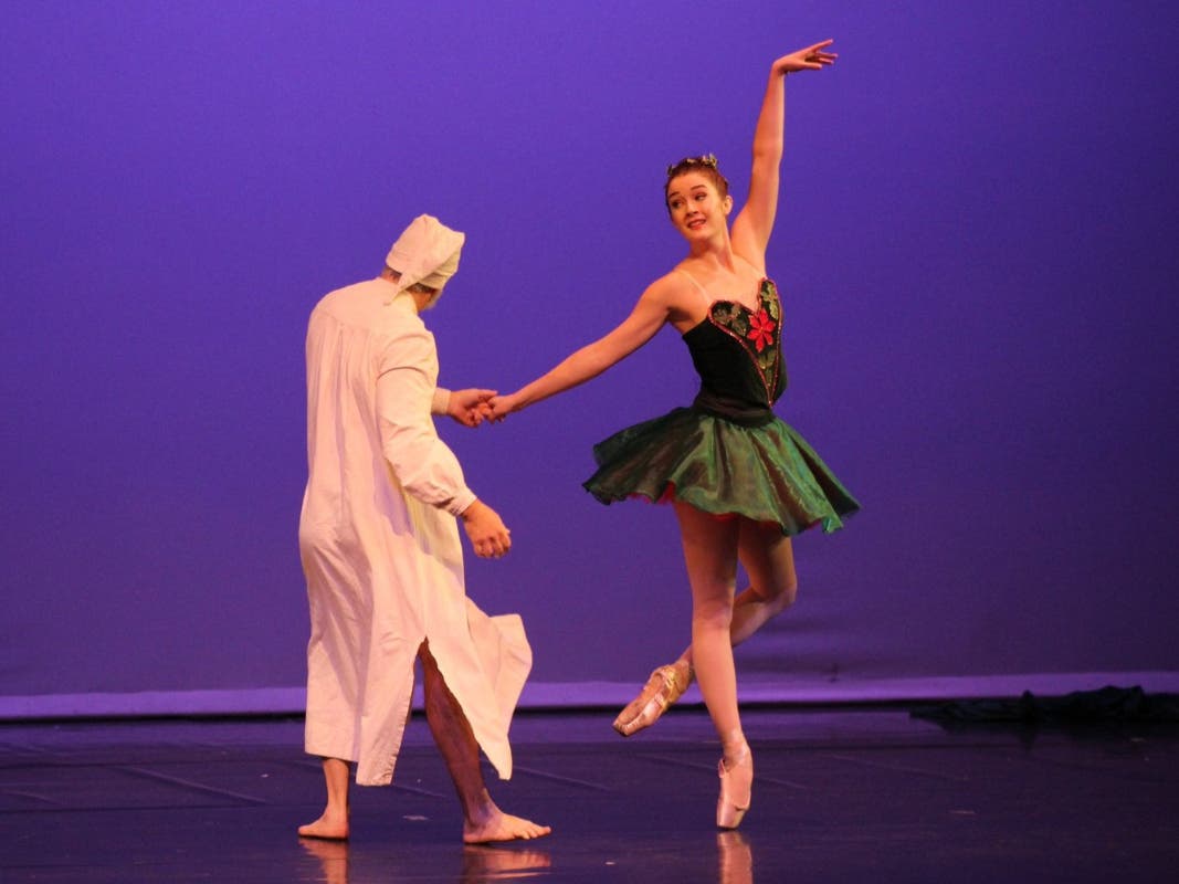 A scene from “A Christmas Carol.”