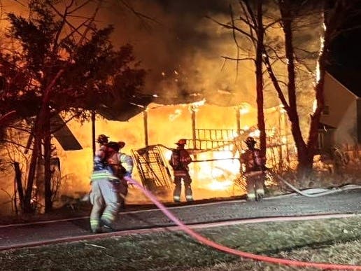 Fire Rips Through Storage Barn In Upper Bucks County | Doylestown, PA Patch