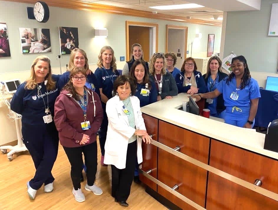 The hospital's Labor & Delivery team.