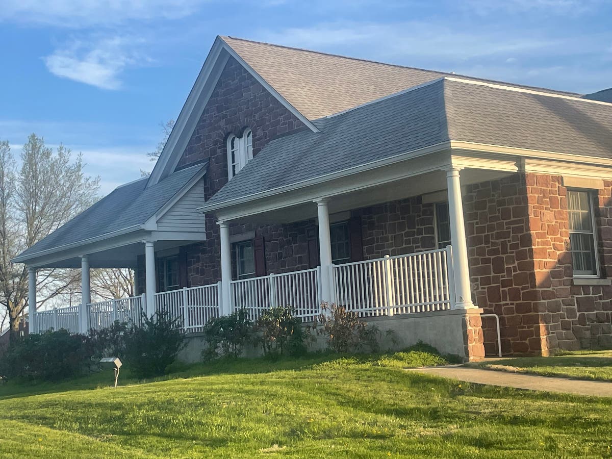 Police headquarters in Newtown Township.