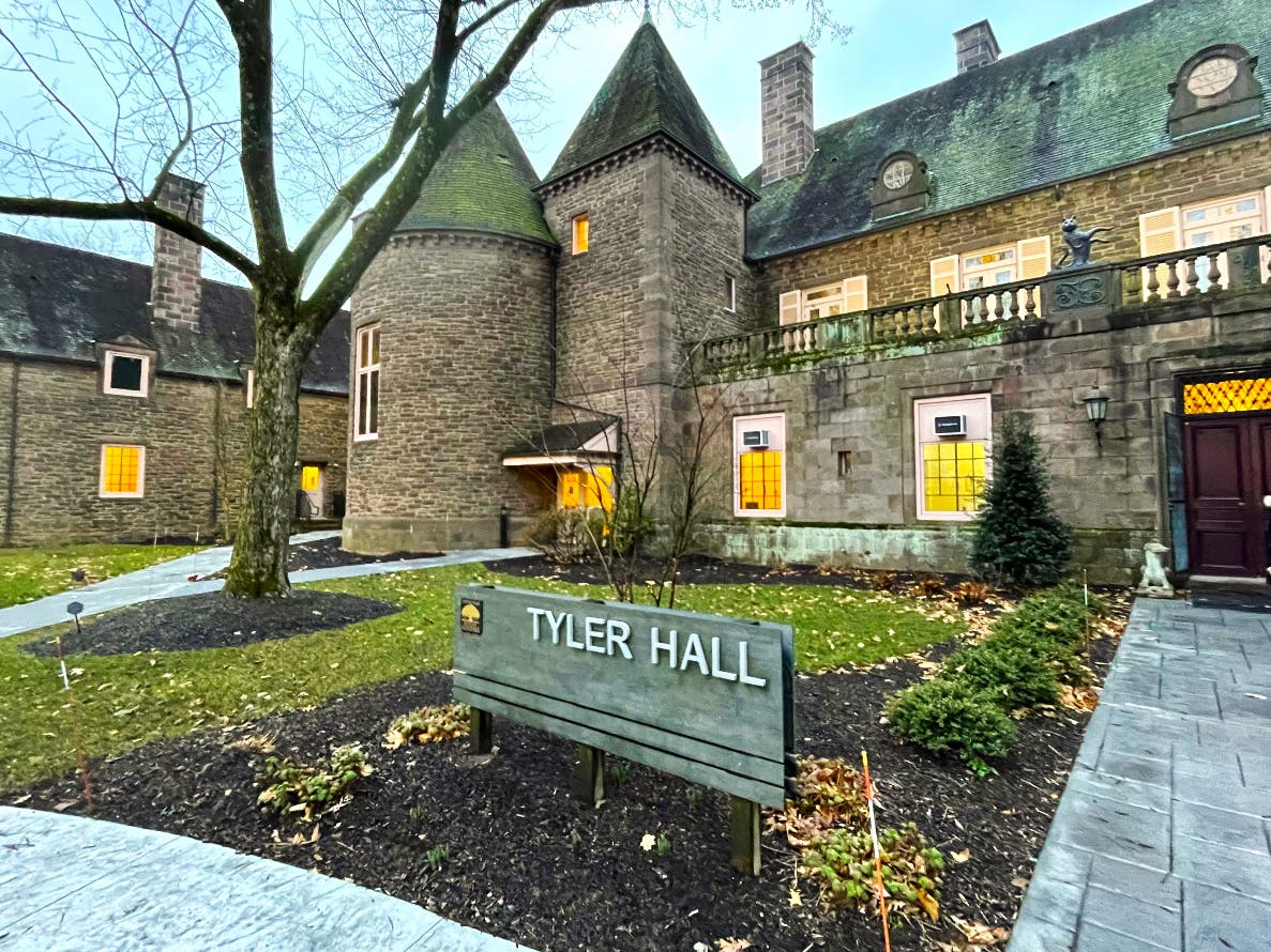 Tyler Hall on the Newtown Campus of Bucks County Community College.