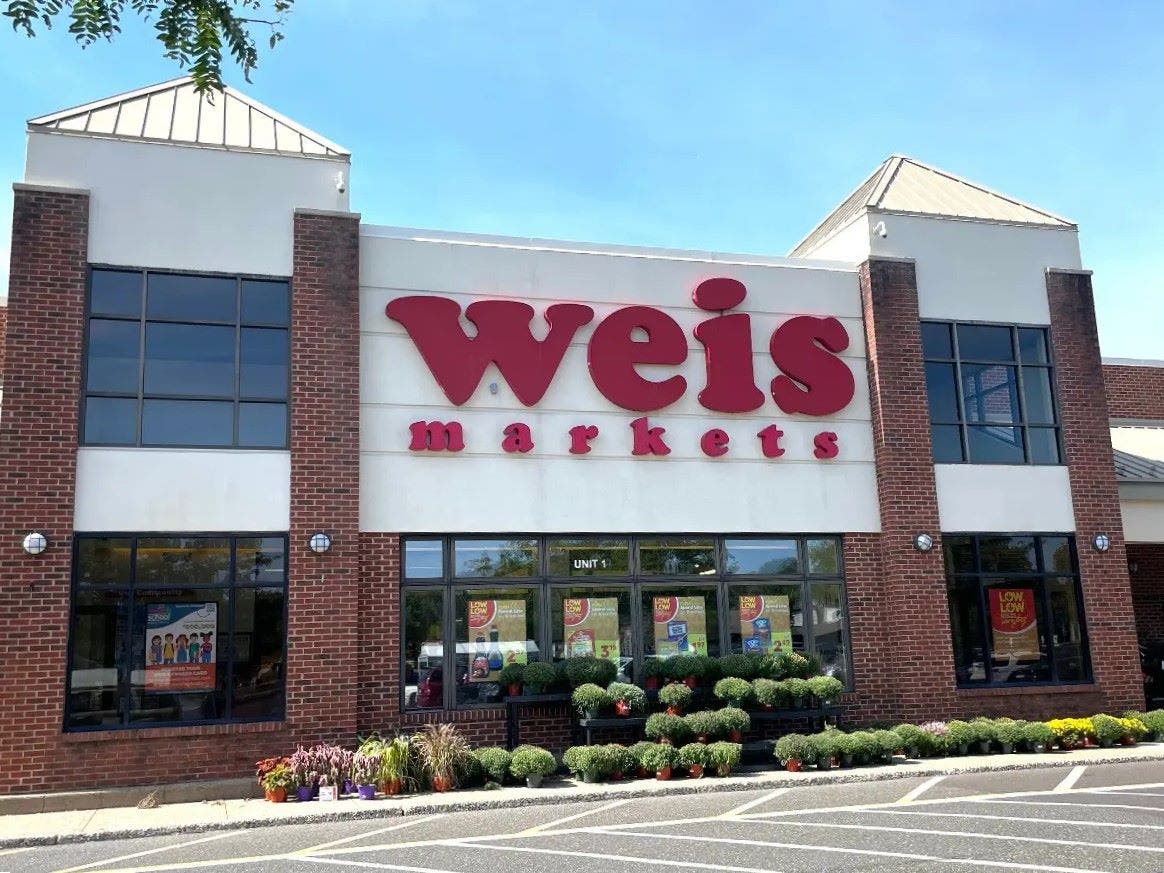 Weis Markets at the Mercer Square Shopping Center.