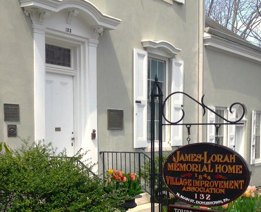 The James Lorah House in Doylestown Borough.