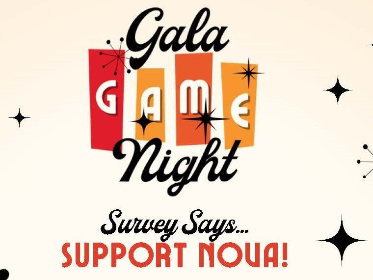 Gala Game Night, a celebration filled with laughter, connection, and impact, benefiting NOVA, will take place on April 17 at 6 p.m. at The Warrington, 1360 Almshouse Road, in Doylestown.