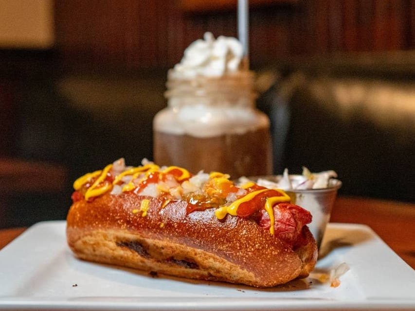Hart’s Tavern will feature an all-American hot dog and a root beer float for $12.