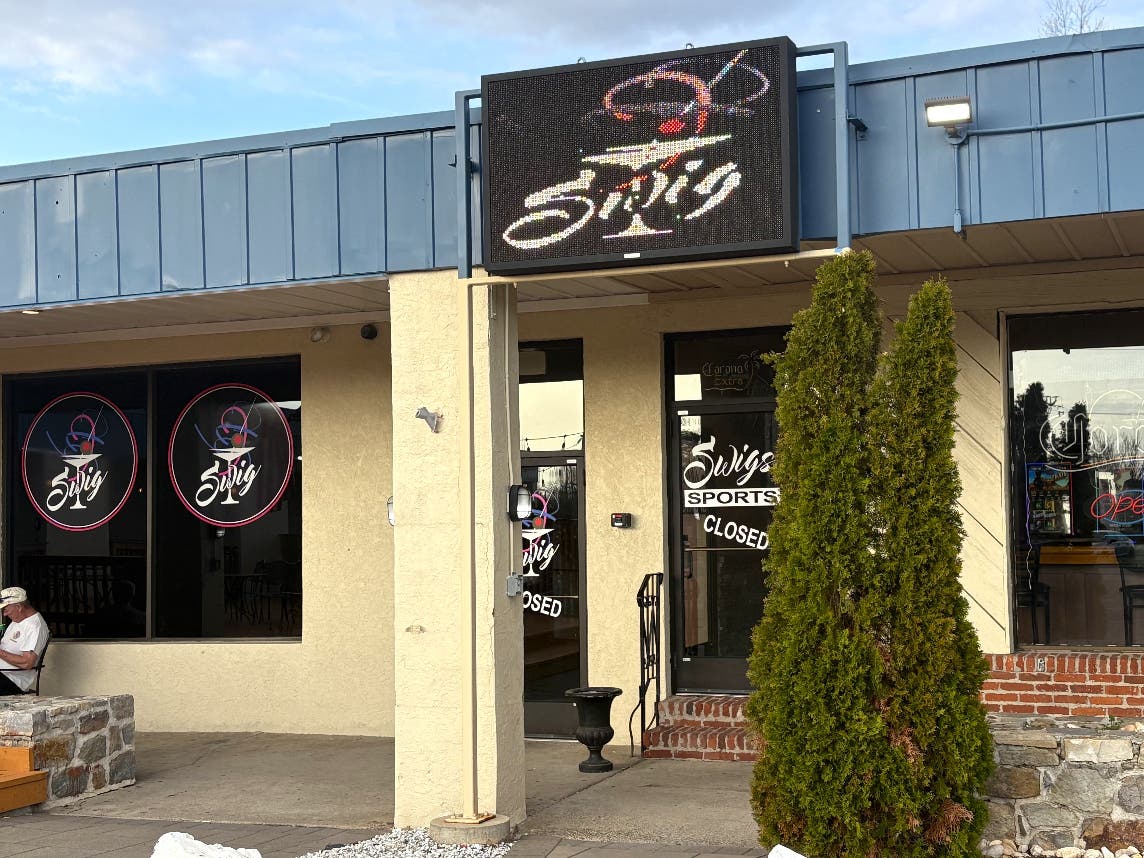 The Swig Nightclub in the Warrington Pavilion Shopping Center.