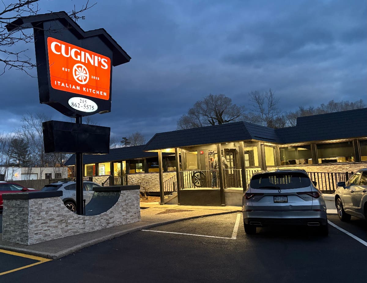 Cugini's Italian Kitchen has opened at the site of the former Star Diner in Solebury.