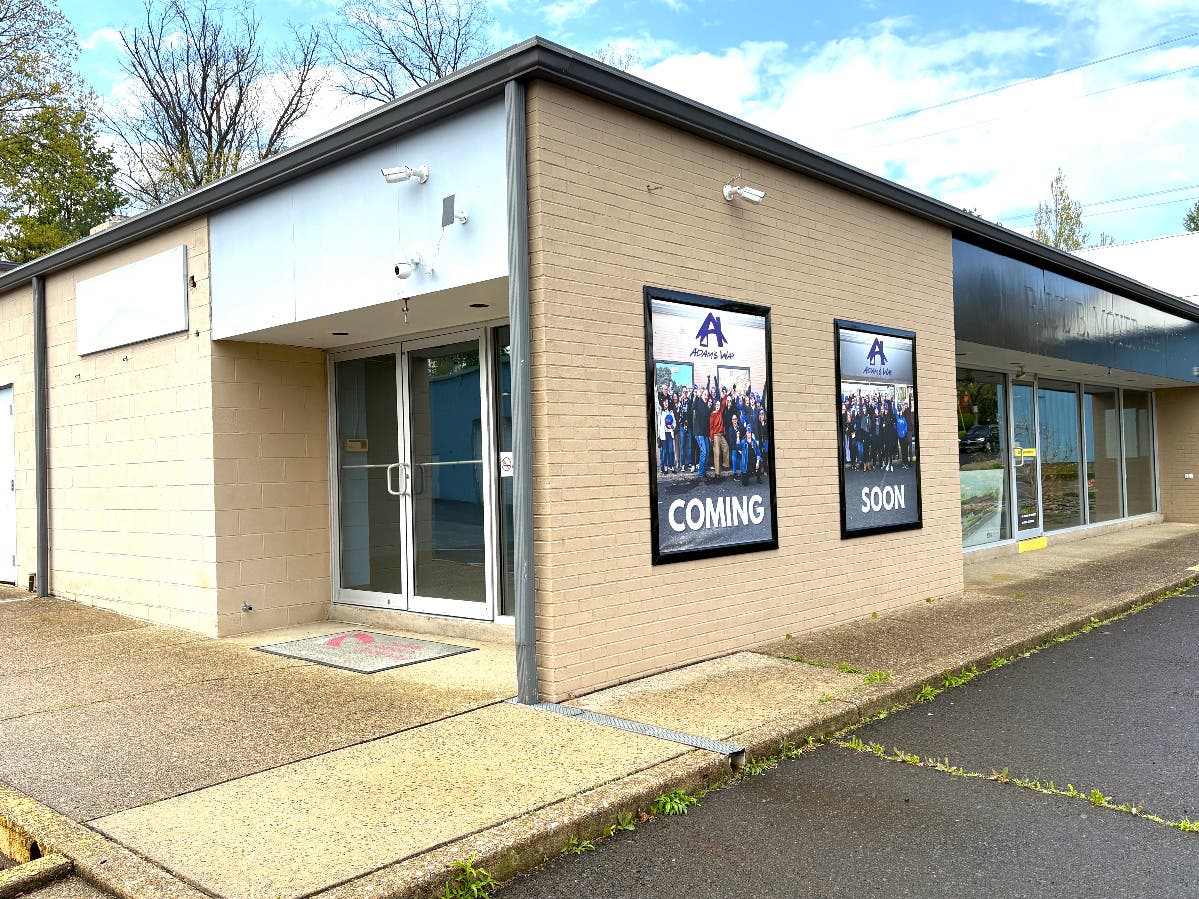 Part of the existing building at 180-190 South Clinton Street.