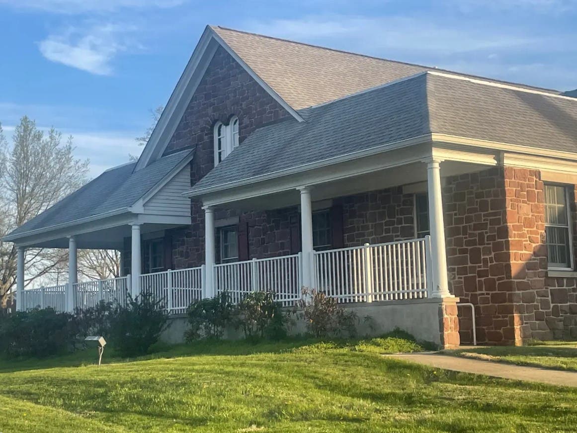 Newtown Township Police headquarters on Durham Road.