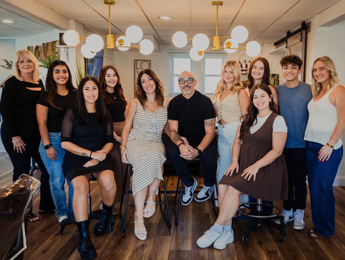 The crew at Love Salon in Southampton.