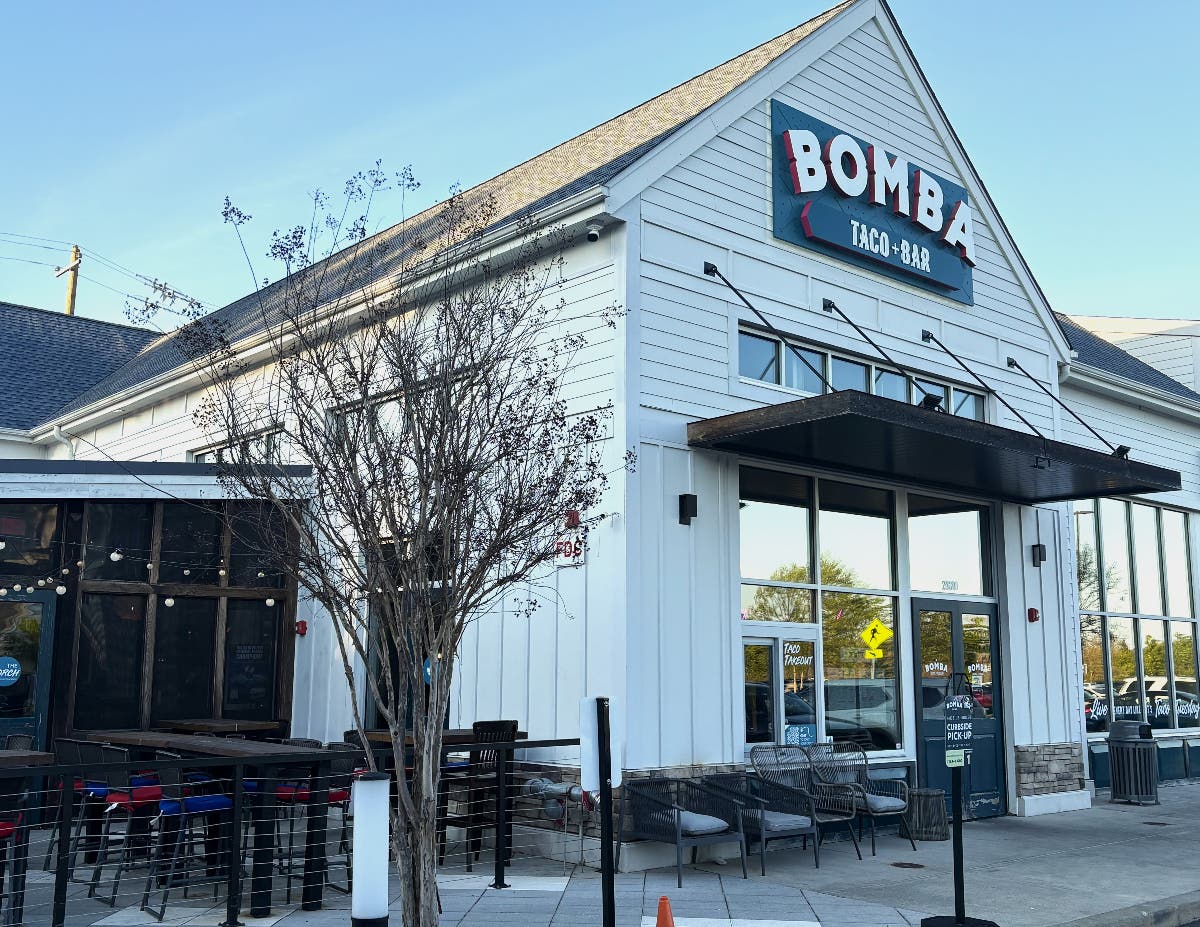 Bomba in the Village at Newtown Shopping Center.