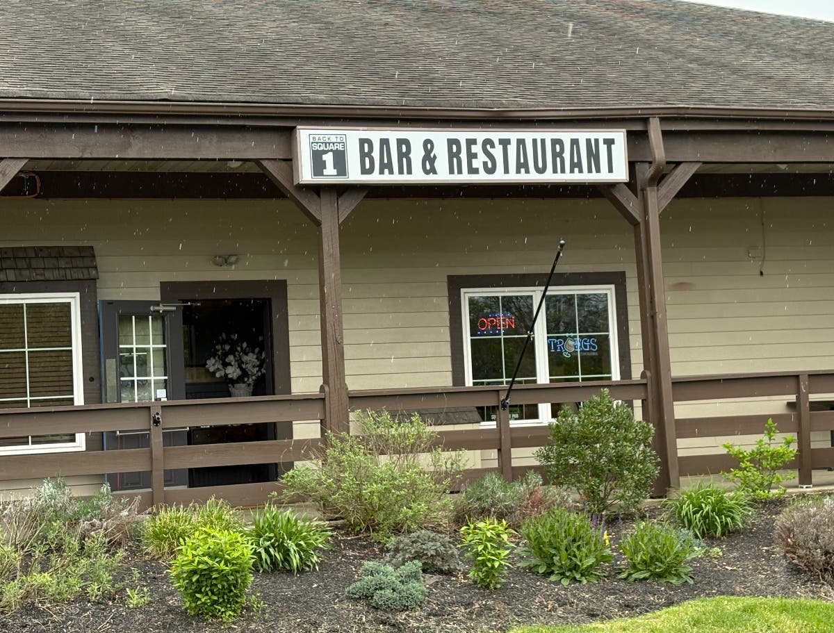 Back to Square 1 restaurant and bar is located at the Logan Square Shopping Center on Route 202 in Solebury Township.