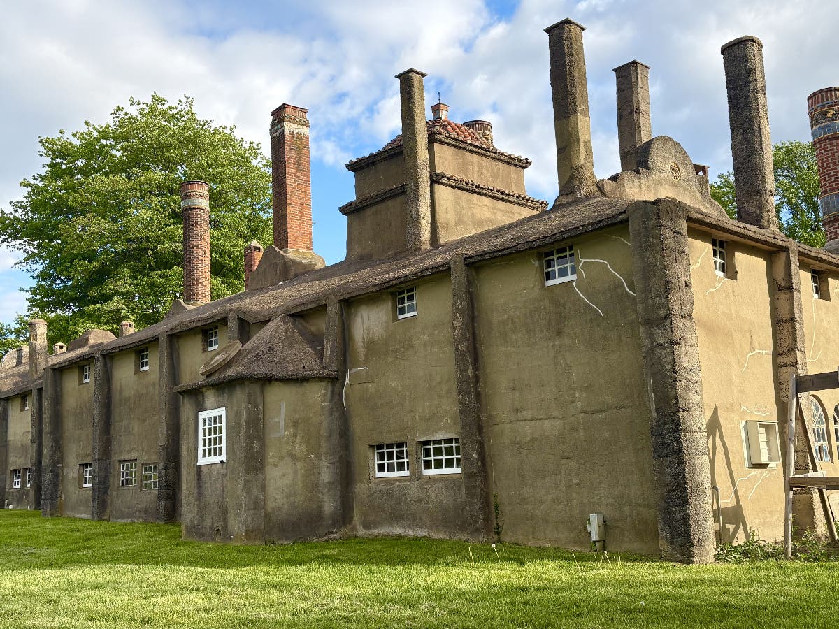 The Moravian Pottery & TileWorks on Swamp Road in Doylestown.