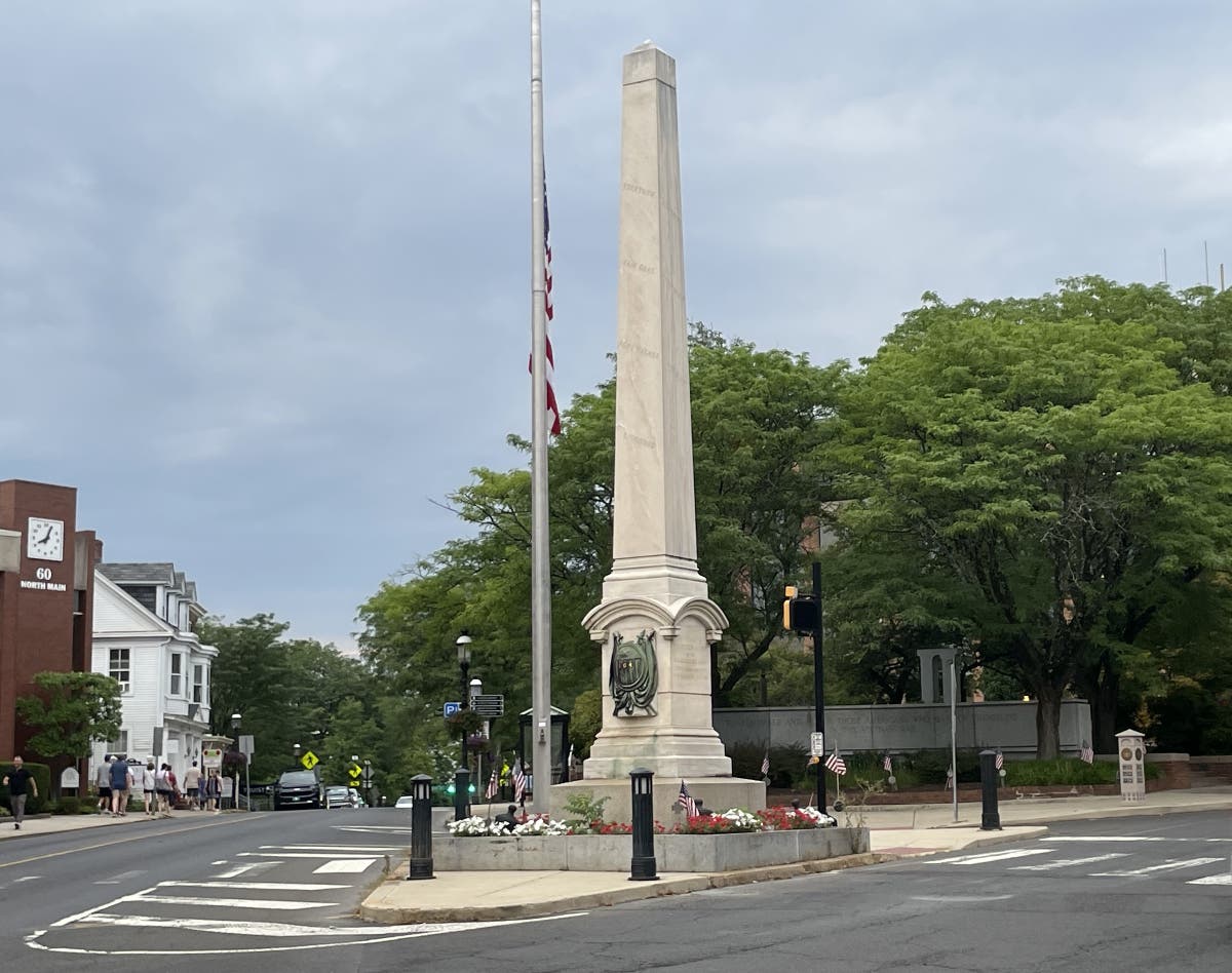 In partnership with Jenny’s Flowers and Landscaping, enhancements have been made to the flower beds surrounding the historic monument at Main and Court Streets in Doylestown.