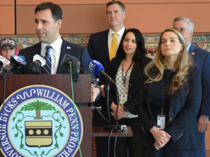 Bucks County District Attorney Joe Khan announces the filing of an historic housing justice lawsuit in April against Dublin landlords.