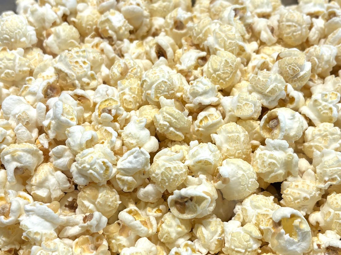 Cheddar Popcorn at Clusters.