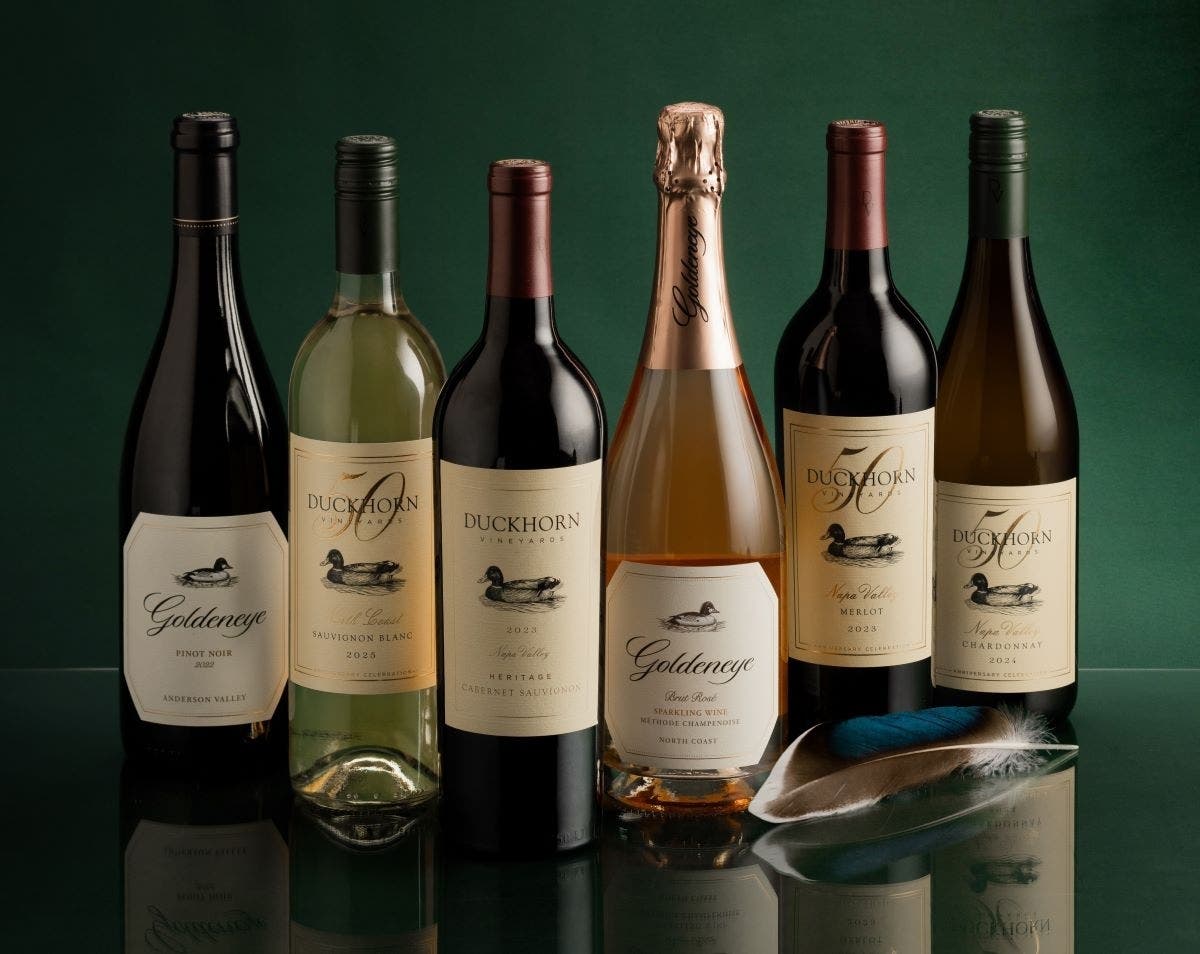 The Generous Pour lineup of wines.
