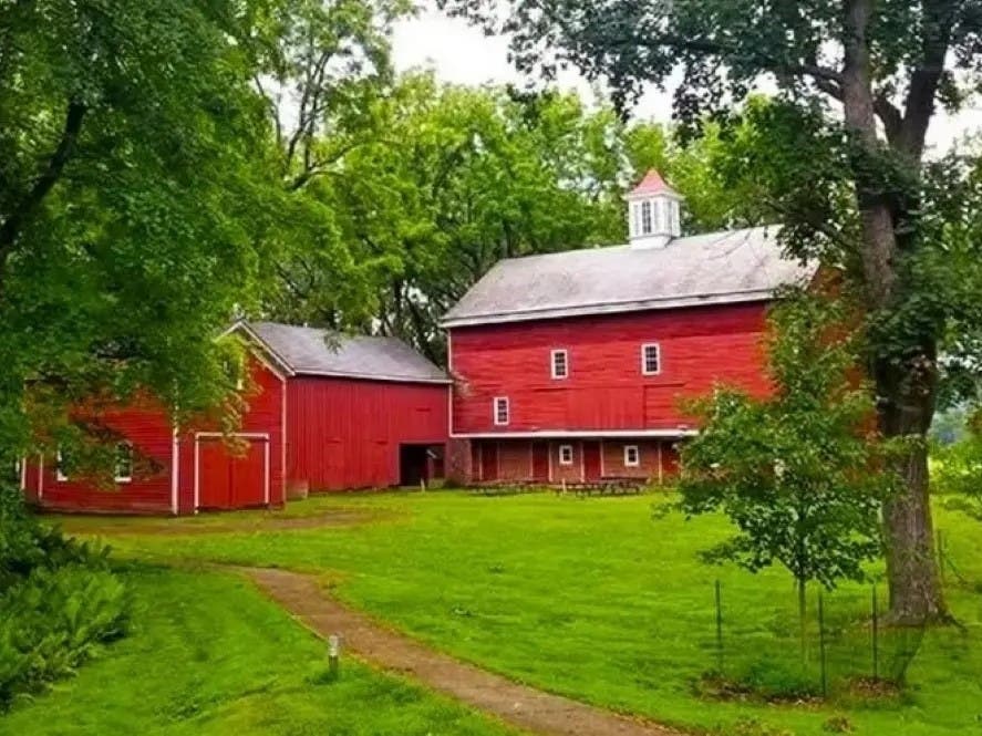 The Stover Barns at Tinicum Park.