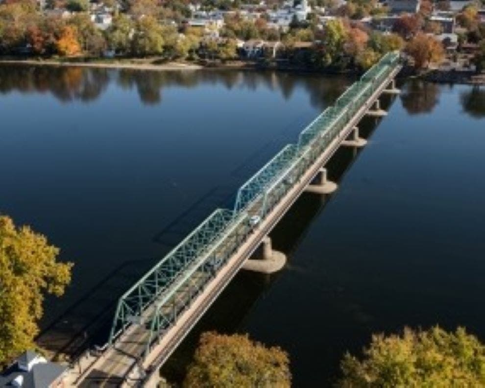 The Centre Bridge-Stockton Bridge.