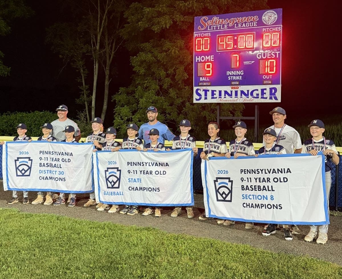CR Newtown 9-11s Capture State Championship In Dramatic Late-Game Rally
