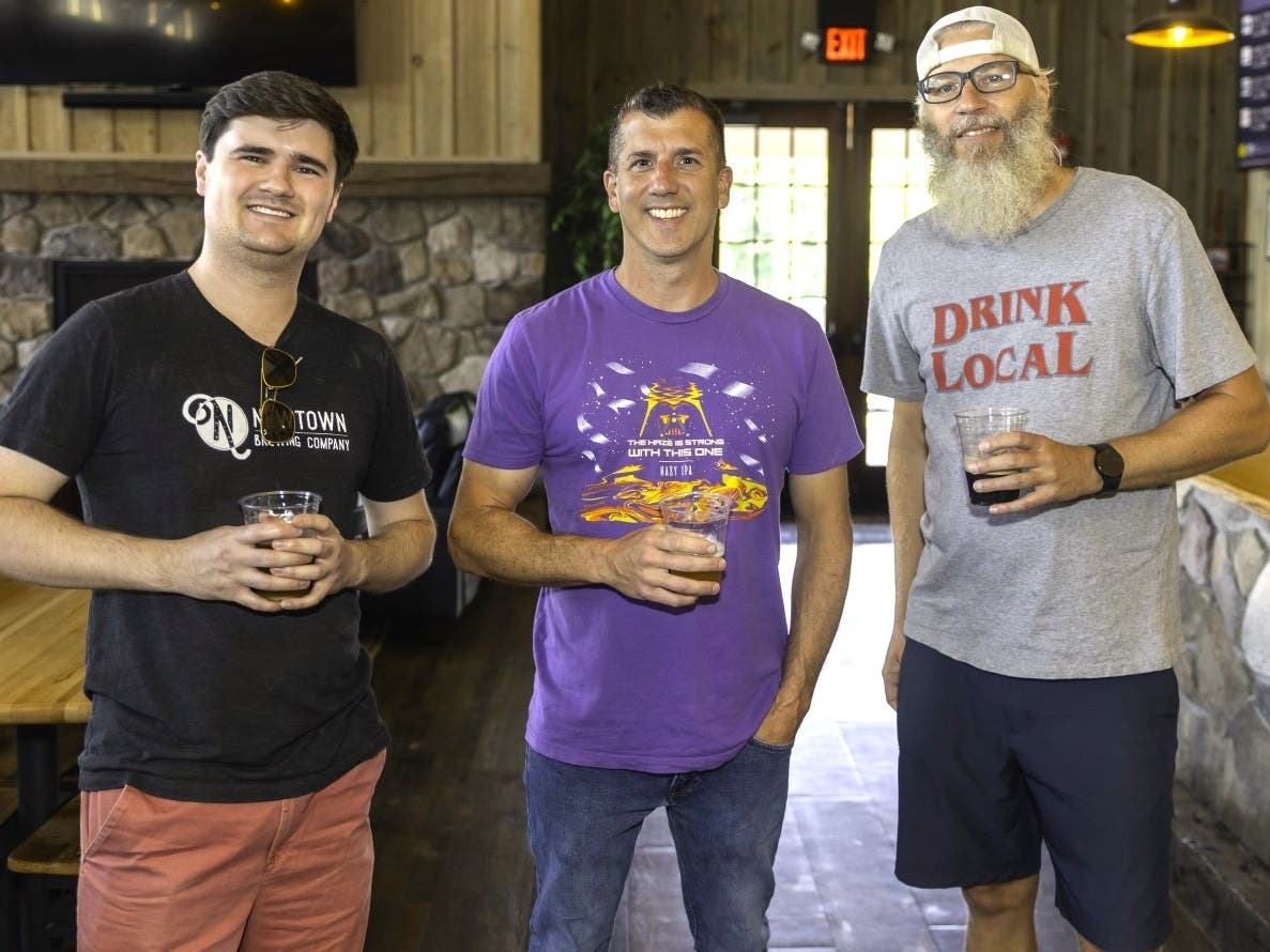 Craft brewers from throughout Bucks County came together this past week to brew this year's collaborative beer, which will be available later this month at stops along the Bucks County Ale Trail.