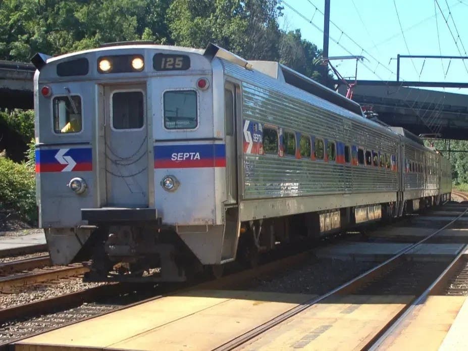 File photo of a SEPTA regional rail train.