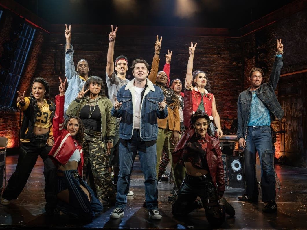 The cast of “RENT” at Bucks County Playhouse.