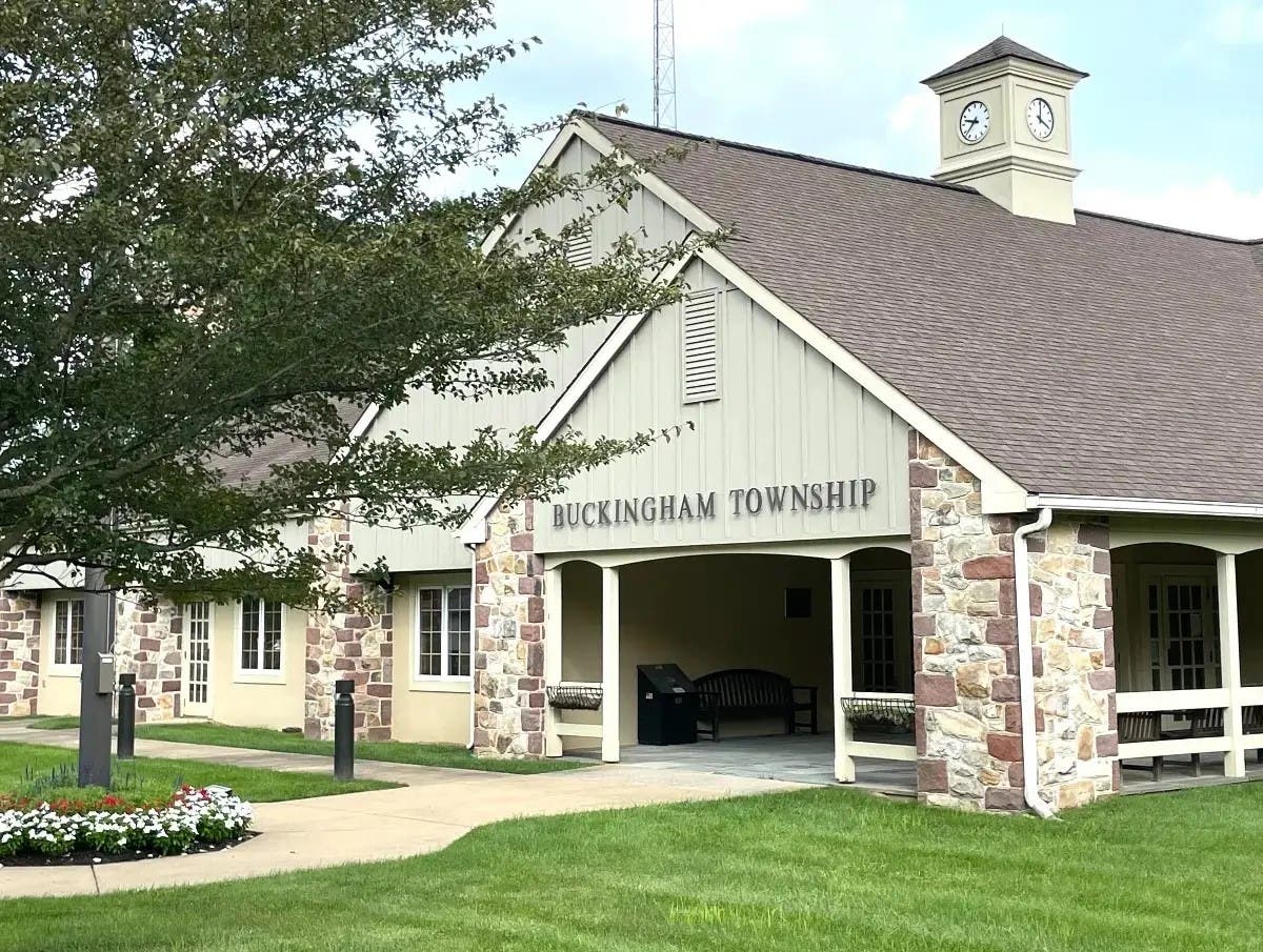 The Buckingham Township Municipal Building.