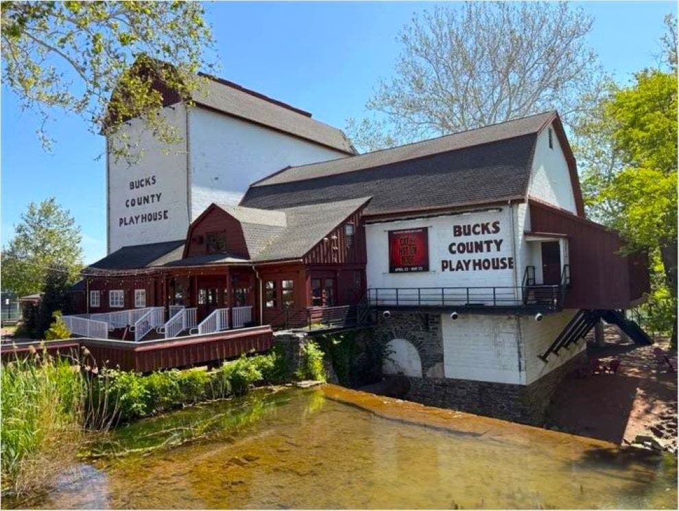 The Bucks County Playhouse in New Hope.