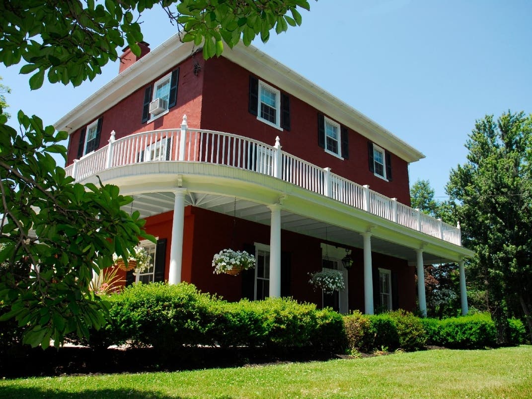 The Oscar Hammerstein home at Highland Farm in Doylestown Township.