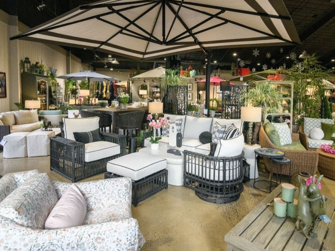The interior of the Gasper Exterior Furnishings Studio in Furlong.