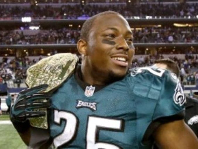 Philadelphia Eagles legend LeSean “Shady” McCoy,