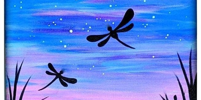Jun 1 | Dragonfly Daydream - Painting Class | Providence, RI Patch