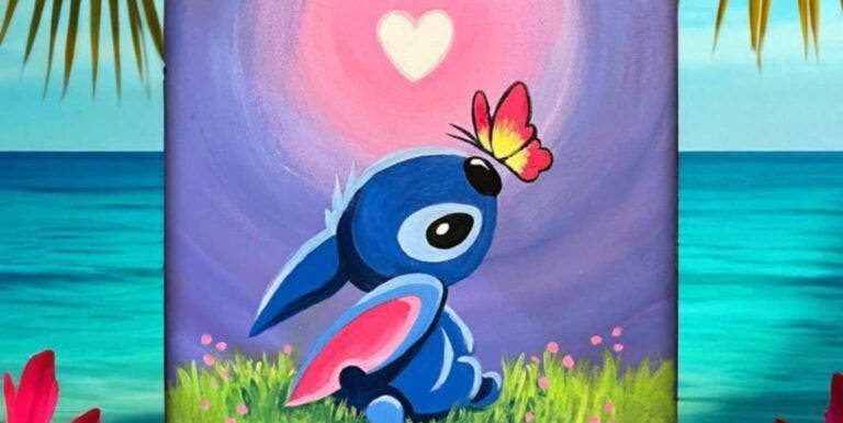 Ohana Kisses  - Pizza and Painting Class