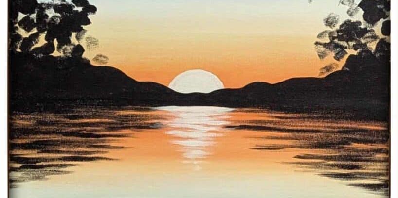 Amber Reflections- Painting Class