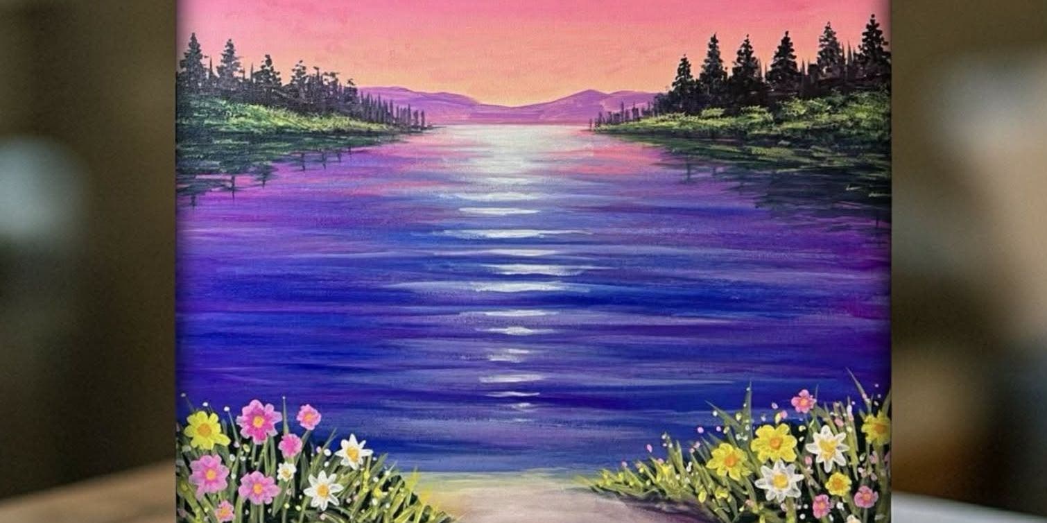 Moonlit Meadow - Painting Class