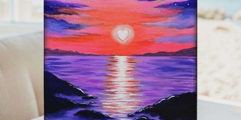 Luminous Tide - Painting Class