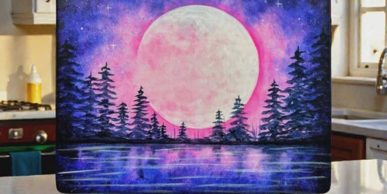 Moonlit Mirage - Painting Class