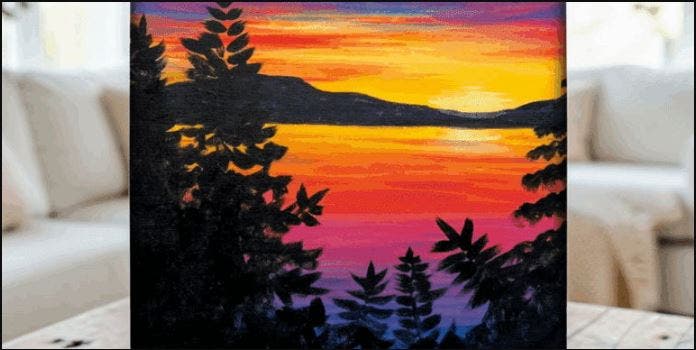 Luminous Dusk - Painting Class