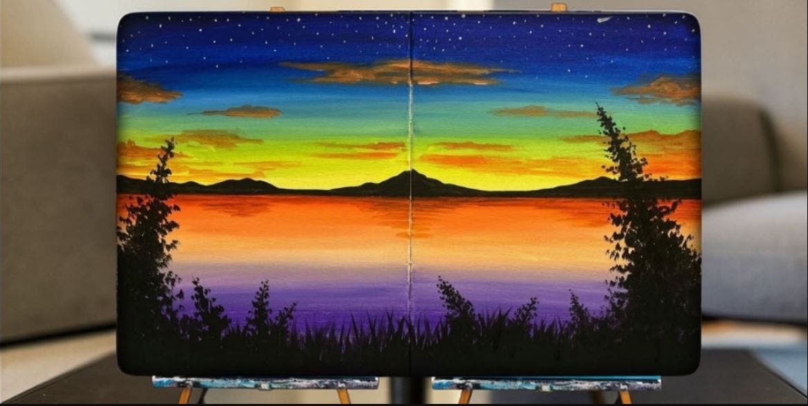 Sunset Dreams (Couples Session) - Painting Class