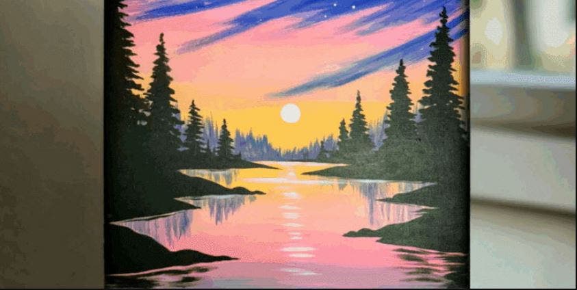 Golden Horizon  - Painting Class