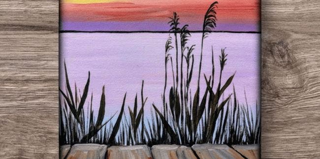 Sunset Bay  - Painting Class