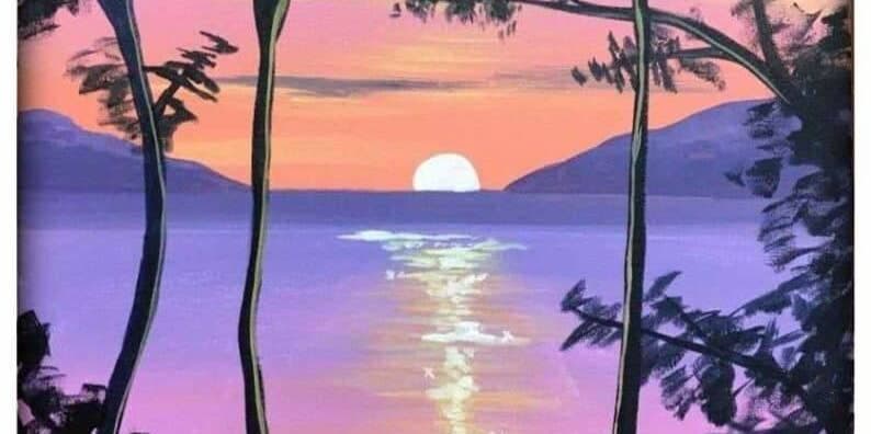 Serene Sunset - Painting Class