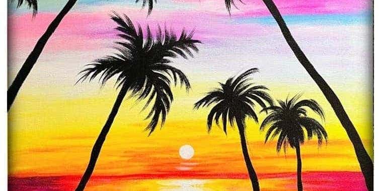 Hawaiian Tropics - Painting Class