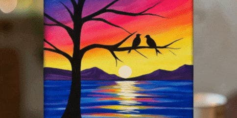 Birds Of A Feather (Family Friendly) - Painting Class