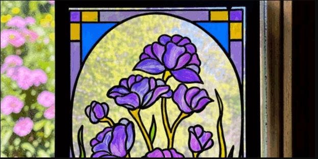 Garden Glow Glass Art - Painting Class